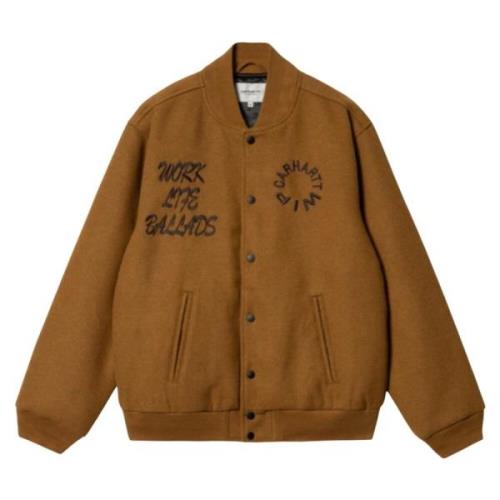 Arbejds Varsity Bomber Jakke