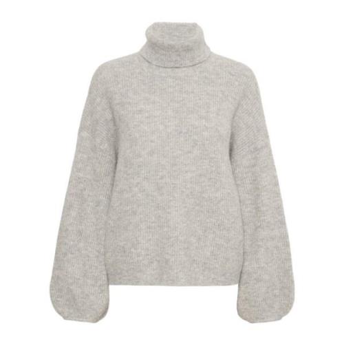 Blød og stilfuld Alphagz Rollneck Strik