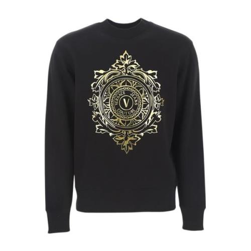 sweatshirt bomuld overdimensioneret brystlogo