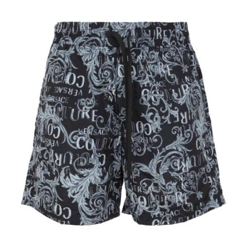 Luksus Logo Print Shorts