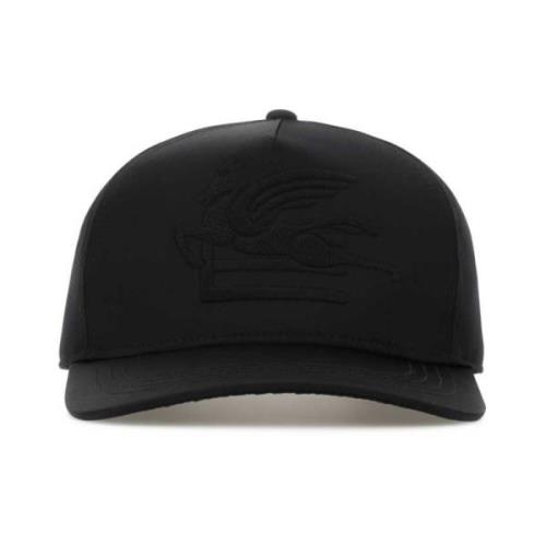 Sort satin baseball cap