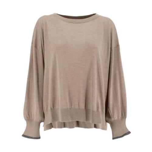 Luksuriøs Cashmere og Silke Sweater