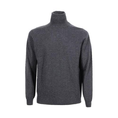 Kashmir Turtleneck Sweater, Grå