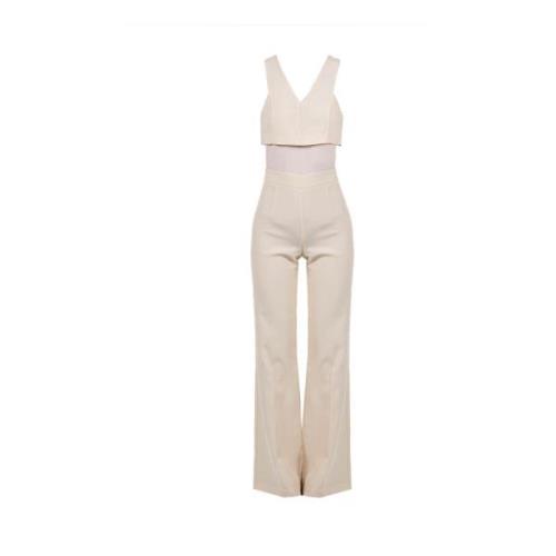 Elegant V-Hals Jumpsuit