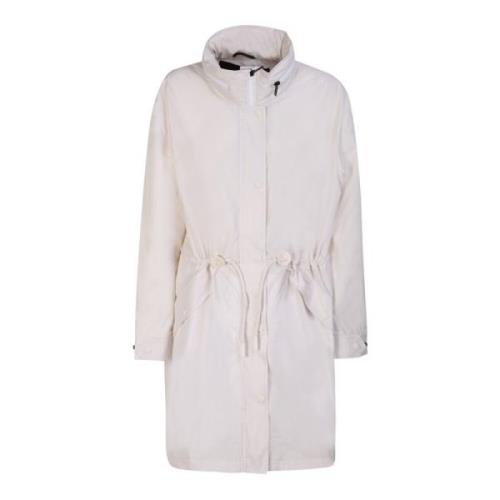 Elegant Cremefarvet Trenchcoat