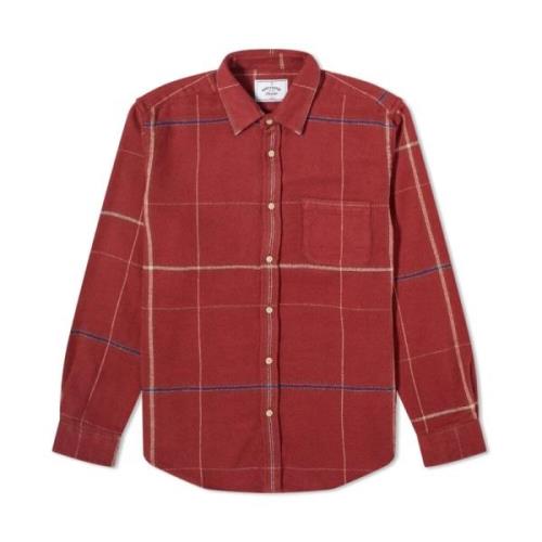 Bordeaux Check Skjorte