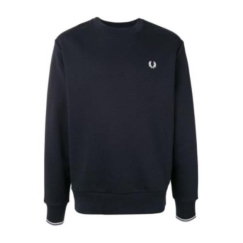 Marineblå Crewneck Sweater