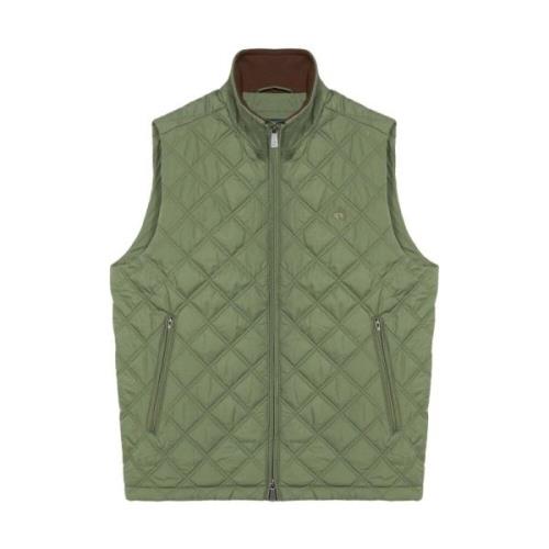 Grøn polyestervest