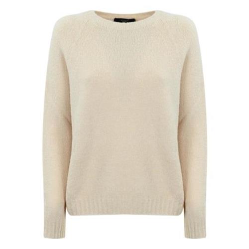 Alpaka Sweater i Creme