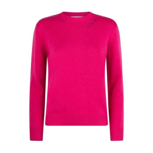 Fuchsia Sweaters - NEWQUEEN00561E