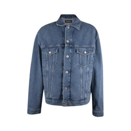 Sten Vasket Denim Jakke