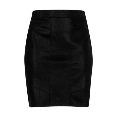 Sort Pencil Skirt - Figursyet Pasform