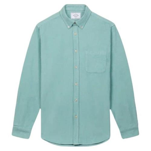 Lobo Turquoise Corduroy Skjorte