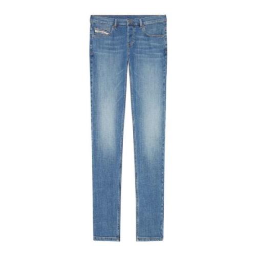 Slim Fit Jeans med Lav Skridt