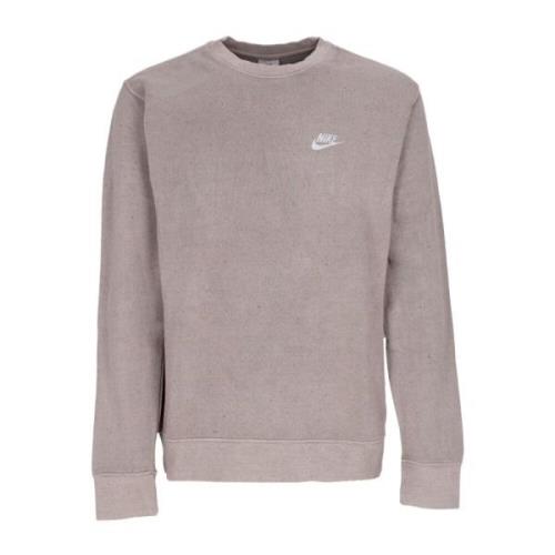 Revival Crew Sweatshirt Olive Grey