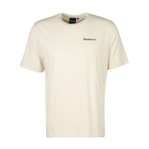 Logo T-shirt med Barbour-koordinater