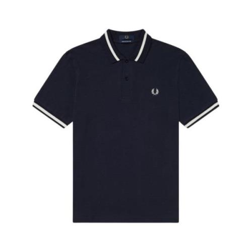 Original Enkeltkantet Polo Navy/Hvid