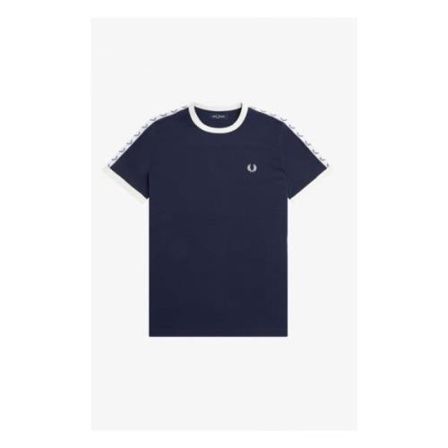 Taped Ringer T-Shirt Carbon Blue