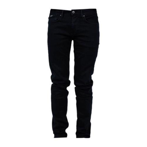 Mid Waist Slim-fit Denim Jeans