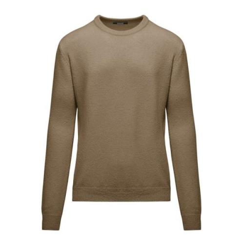 Varm uldblend crew neck sweater