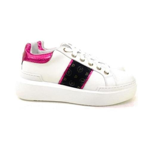 Fuchsia Heritage Print Sneakers til Kvinder