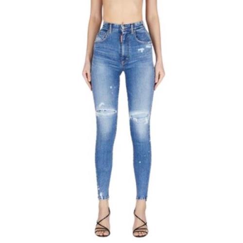 Højtaljede Twiggy Jeans