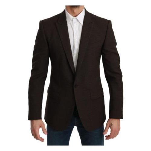 Brun Slim Fit Coat Jacket MARTINI Blazer