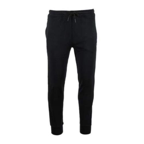 Behagelige og stilfulde bomulds sweatpants med frontlogo