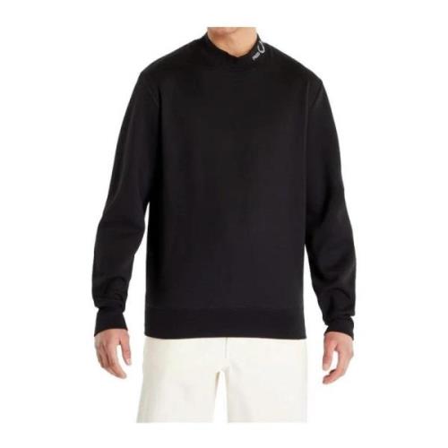 Herre Halv-Zip Logo Sweatshirt