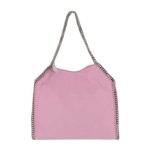 Lilla Shaggy Deer Tote Taske