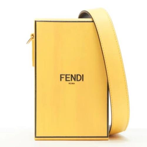 Pre-owned Læder fendi-tasker