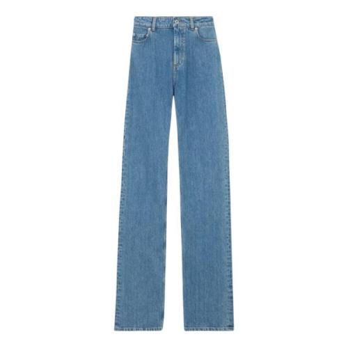 Italienske Straight Fit Jeans