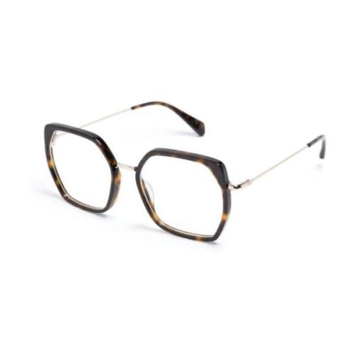 Brun/Havana Optisk Stel Stilfuld Must-Have