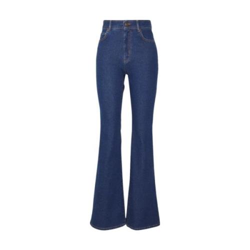 Mørk vask Flare Jeans