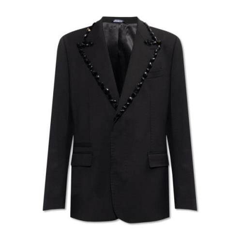 Rhinestone-pyntet blazer