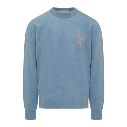 Jacquard Crewneck Sweater