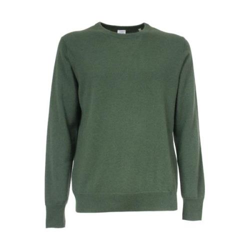 Cashmere Ribstrikket Crewneck Sweater