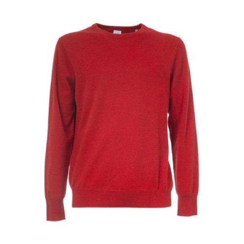 Cashmere Ribstrikket Crewneck Sweater