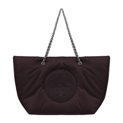 Ella Logo-Patch Tote Taske