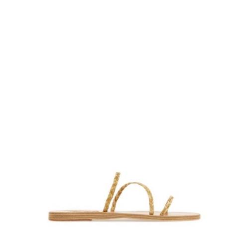 Raffia Apli Slippers