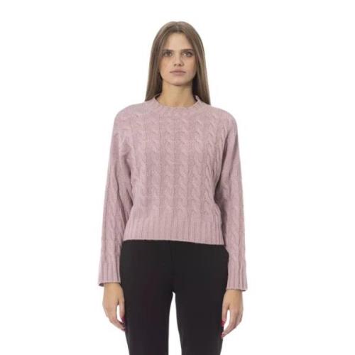 Moderne Pink Uld Sweater