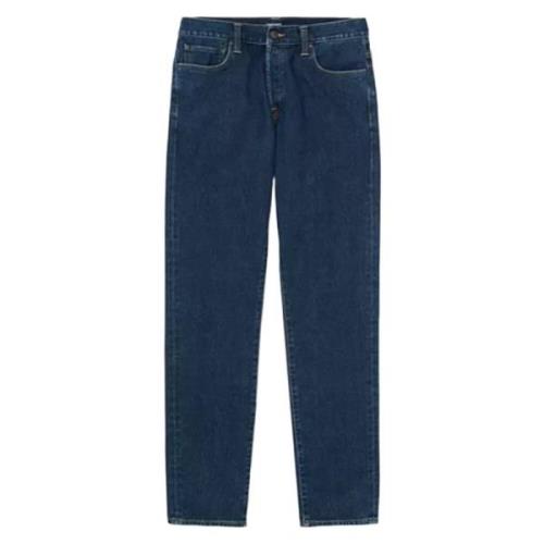 Klondike Pant Denim Blå Stone Washed