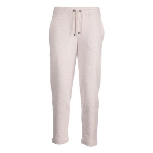 Jersey Joggers i Beige