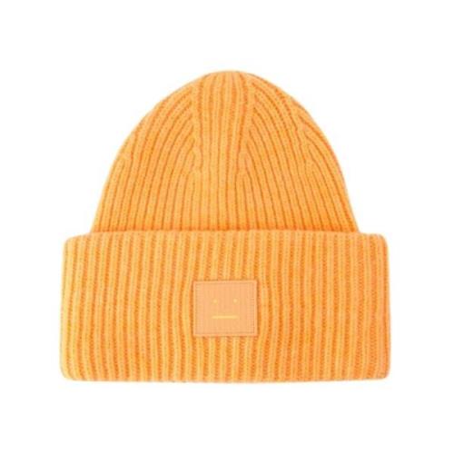 Uld Pansy N Face Bonnet - Orange Mandarine