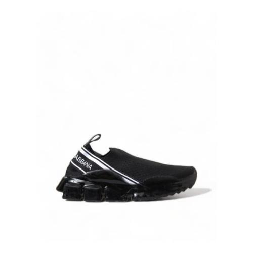 Elastisk Logo Slip-On Sneakers