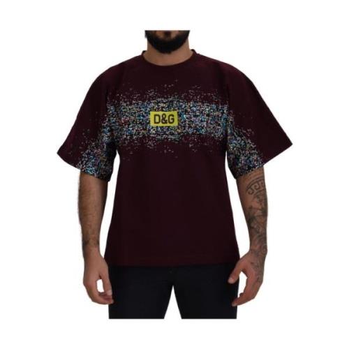 Bordeaux TV Print T-shirt