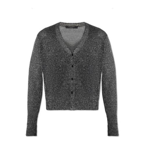 Lyra lurex cardigan