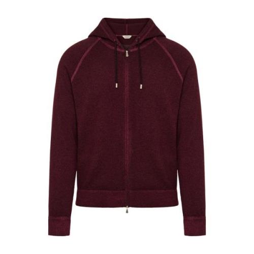 Uld/Kashmir Zip Hoodie