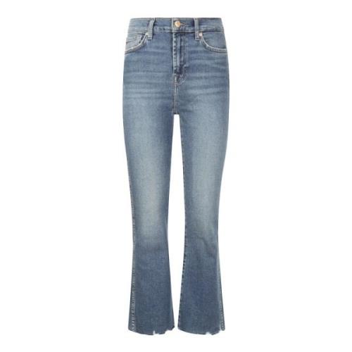 Højtaljet Slim Kick Jeans