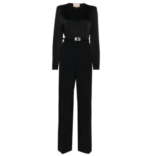 Sort Square G Bælte Jumpsuit